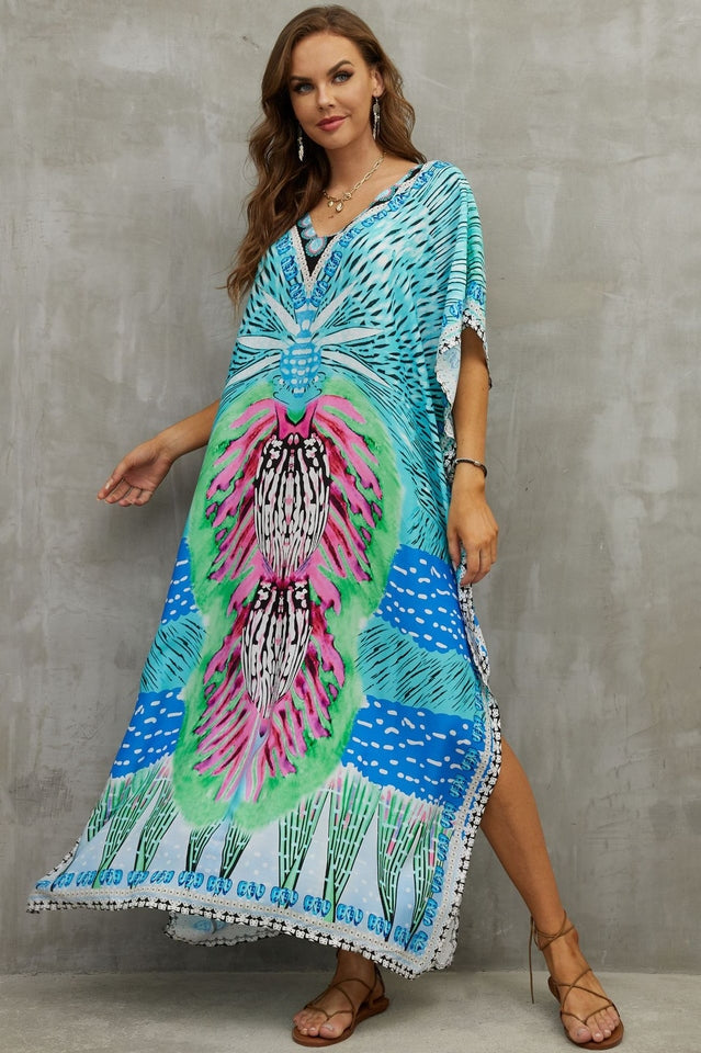 Tie Dye Cover Up Dress (19 Colors)