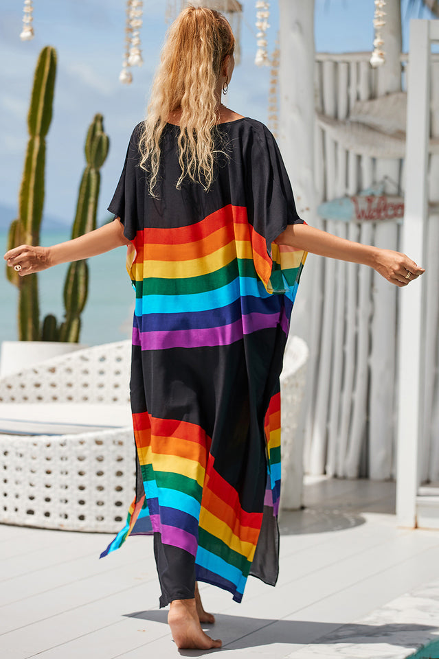 Tie Dye Cover Up Dress (18 Colors)