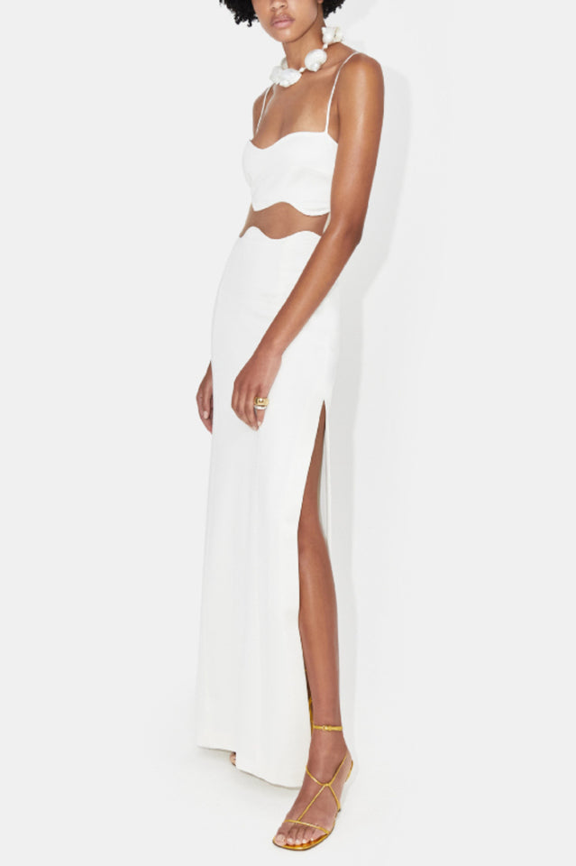 Jennifer Black Bandage Slip Maxi Dress