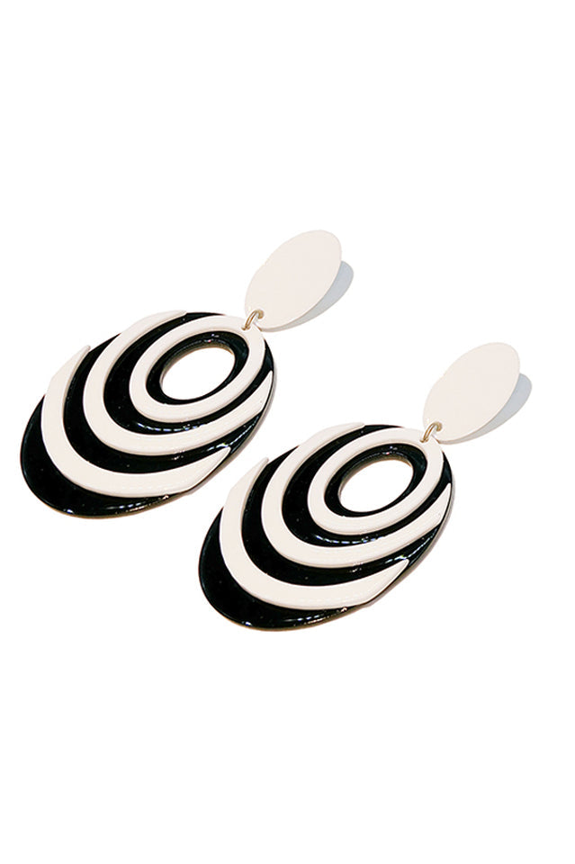 Geometric Drop Earrings