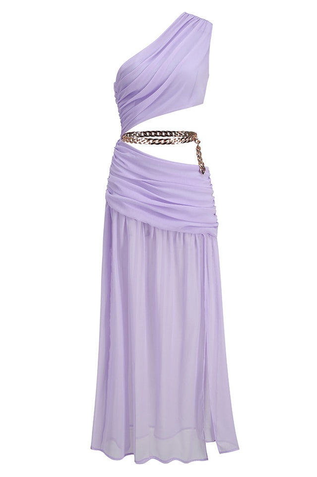 Cressida Split Chain Maxi Dress