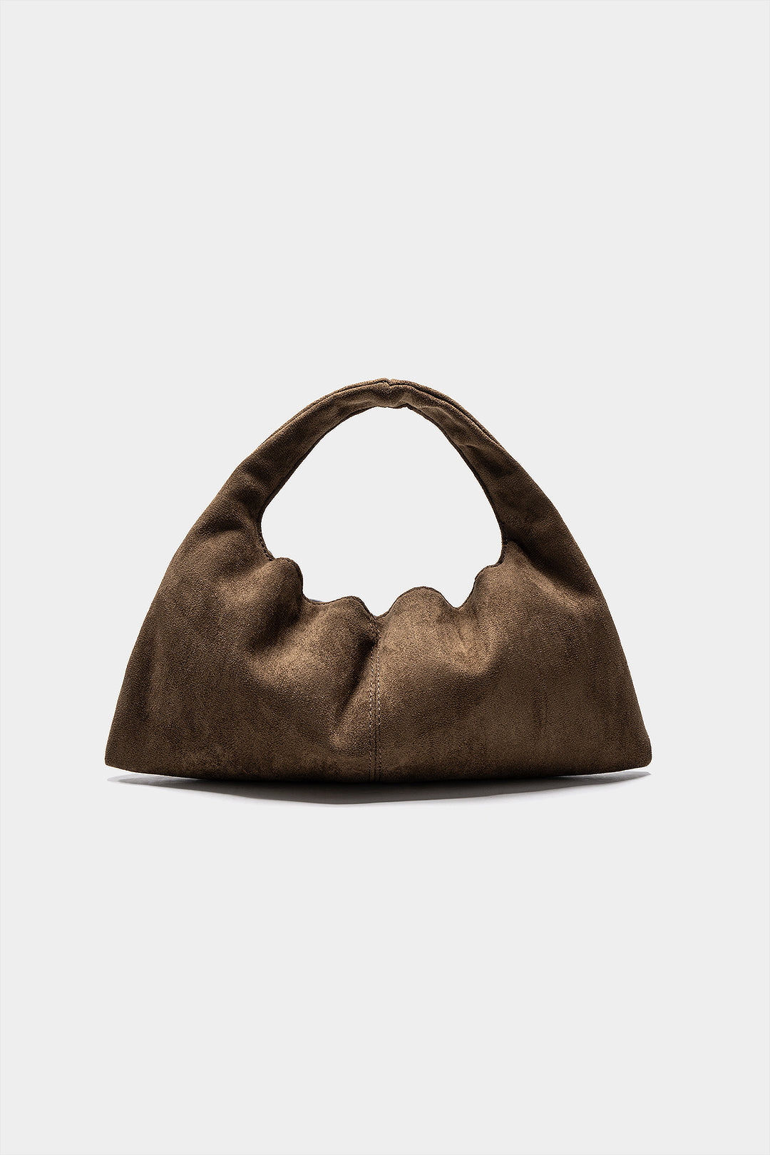 Suede Texture Clutch Bag