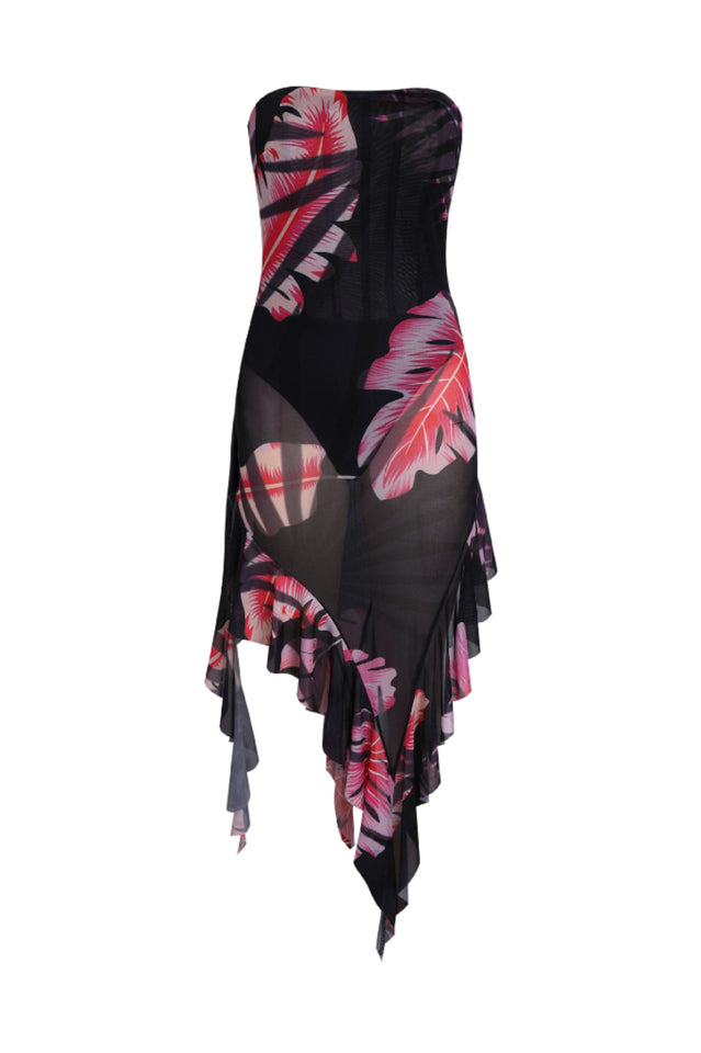 Atlas Tropical Leaf Dress