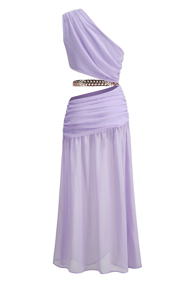 Cressida Split Chain Maxi Dress