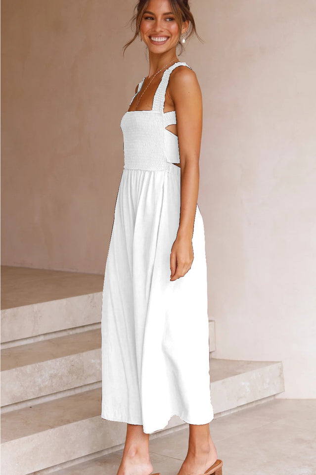 Silvia Backless Summer Dress