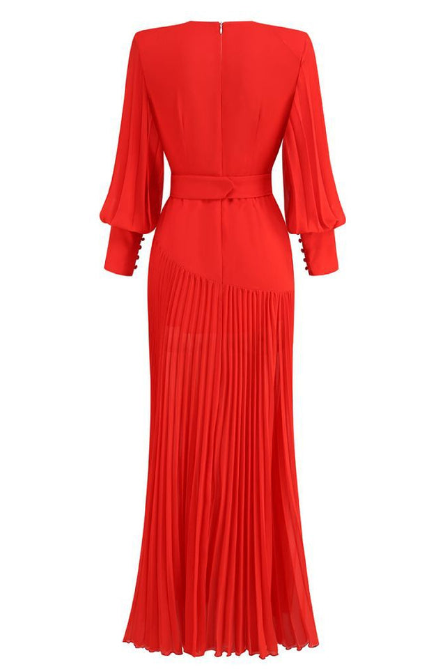 True Destiny Red Maxi Dress