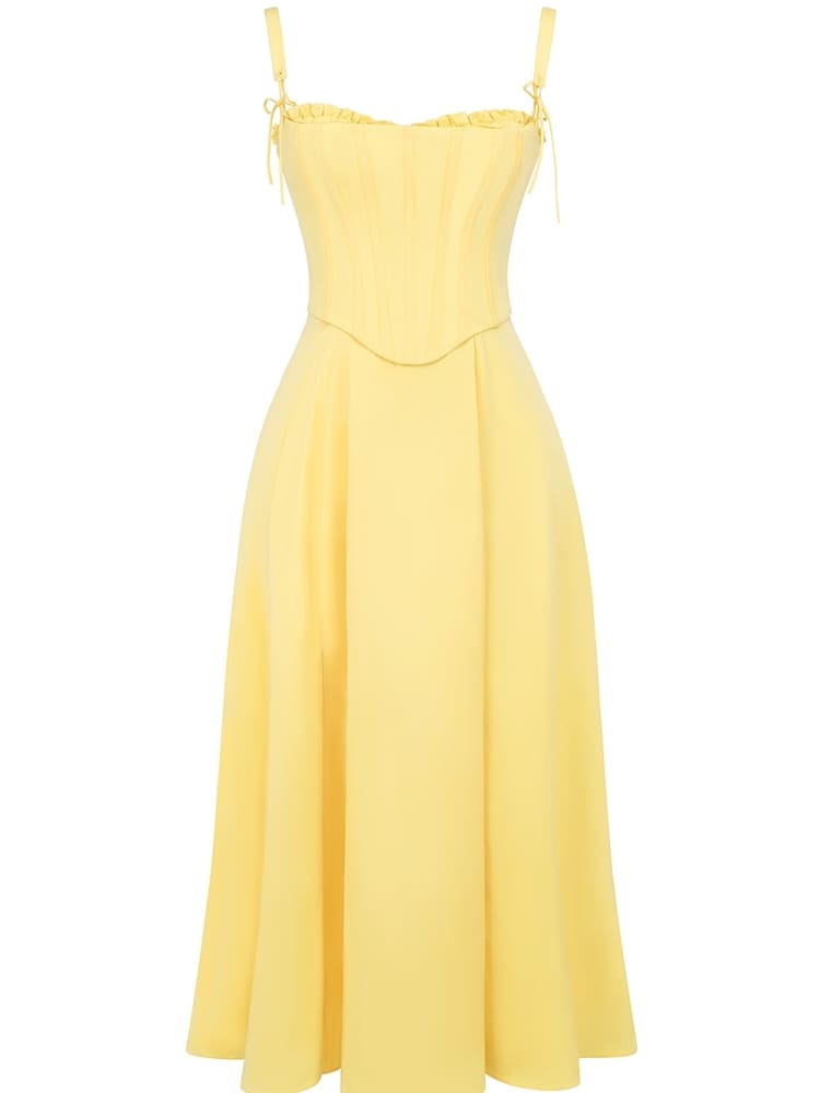 Senna - Sunshine Cotton Midi Sundress