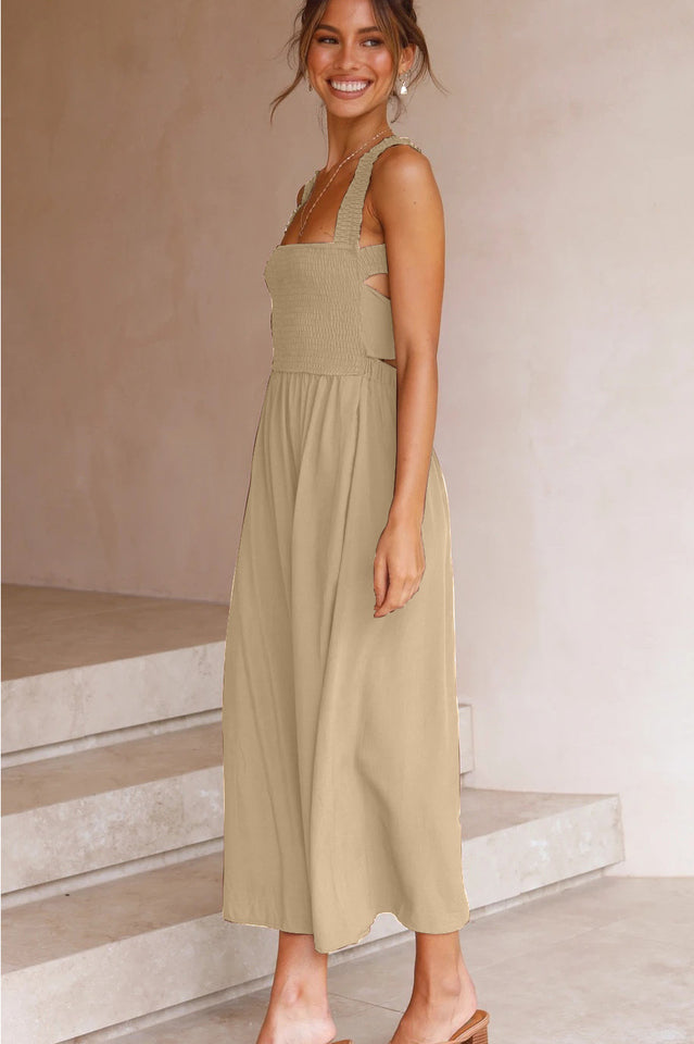 Silvia Backless Summer Dress