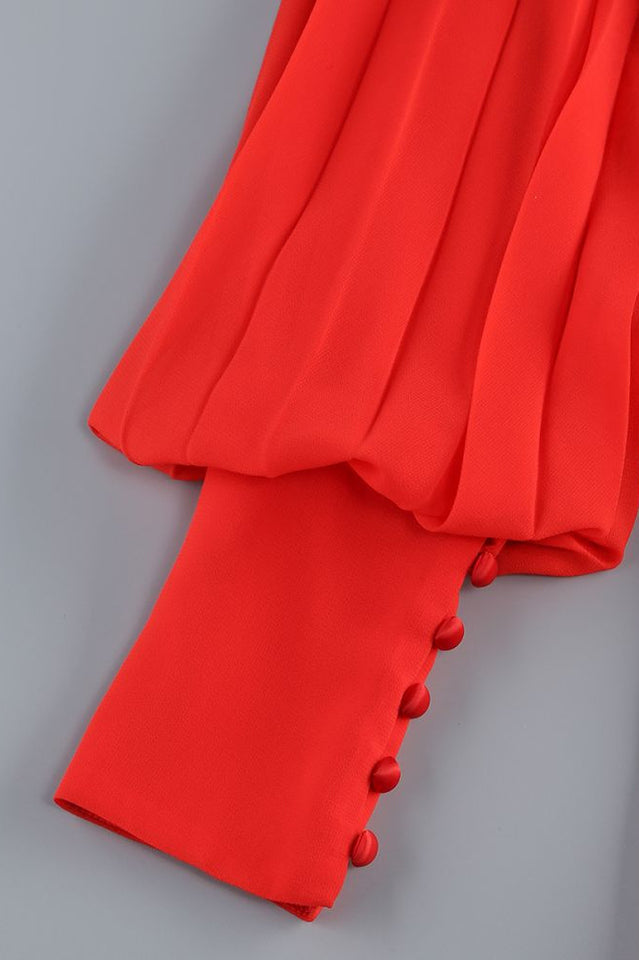 True Destiny Red Maxi Dress