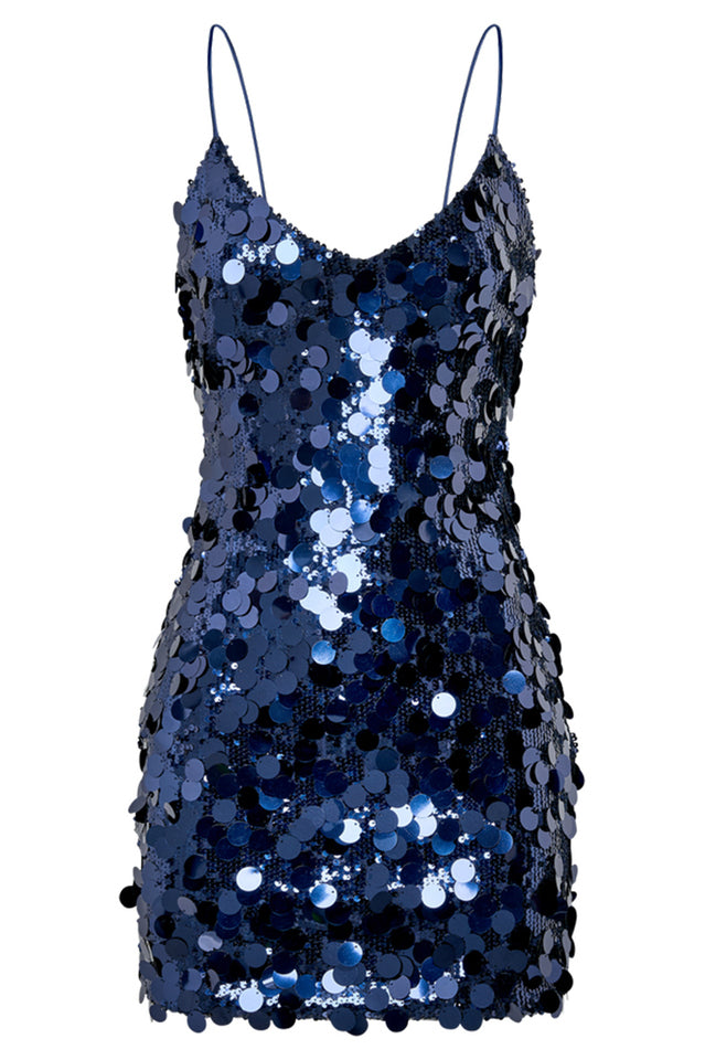 Giselle Disc Sequin Mini Dress