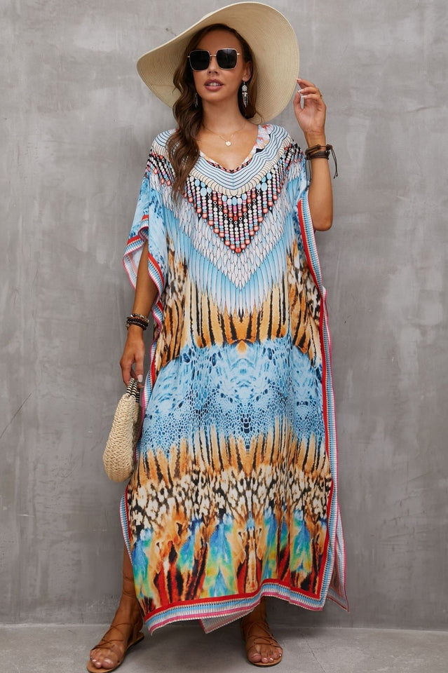 Tie Dye Cover Up Dress (19 Colors)