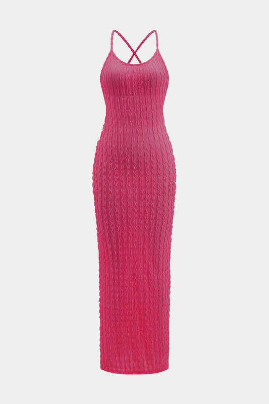 Backless Slip Sleeveless Maxi Dress