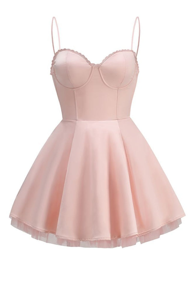 Mademoiselle Ballerina Pink Tulle Mini Dress