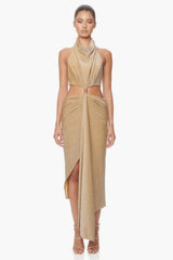 Gold Aphrodite Dress