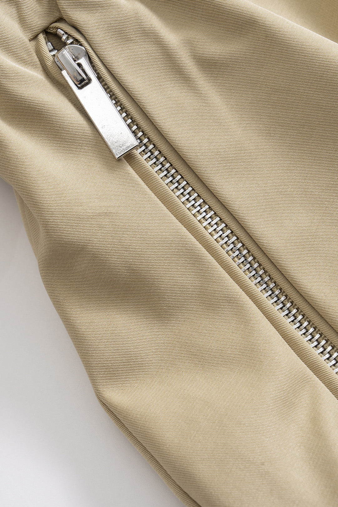 Pocket Zipper Ruched Shorts