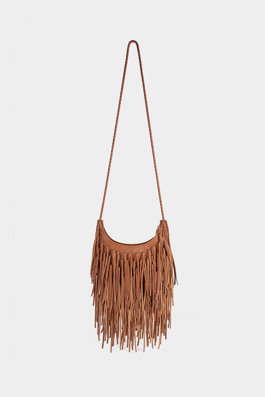 Leather Shoulder Crossbody Tote Bag