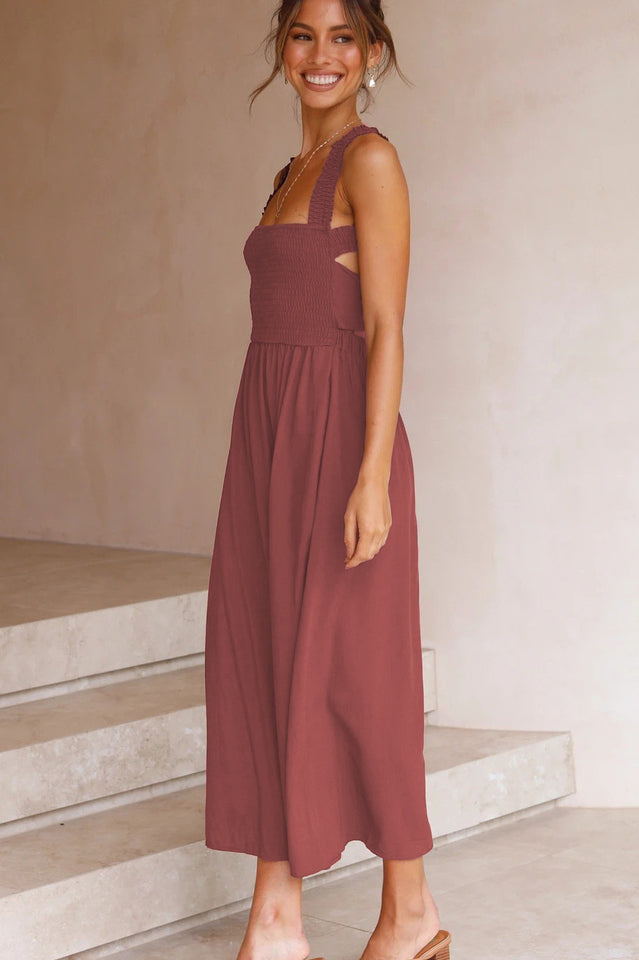 Silvia Backless Summer Dress