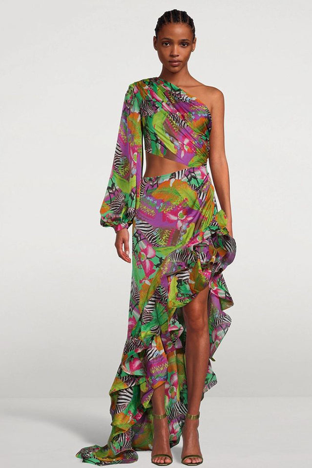 Asfrid Printed Maxi Dress