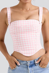 Lottie Shortcake Gingham Corset