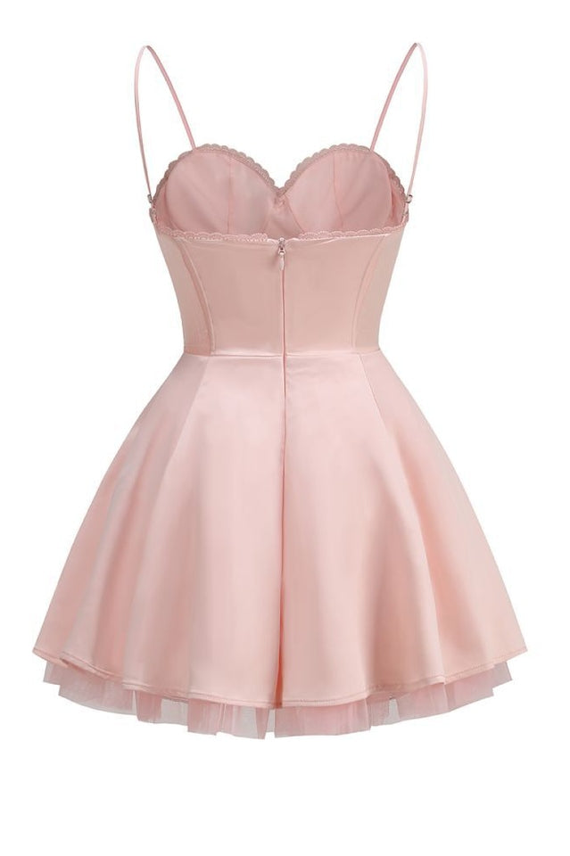 Mademoiselle Ballerina Pink Tulle Mini Dress