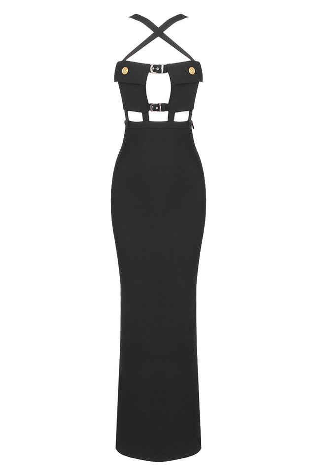 Medusa Cut Out Gown