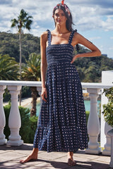 Katie Smocked Maxi Dress