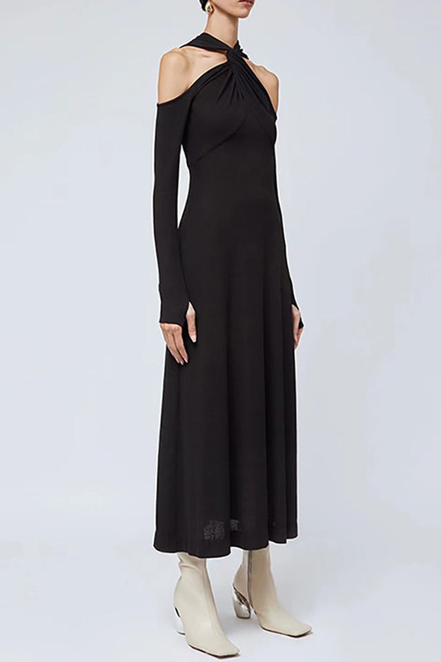 Sinh Midi Dress In Double-Jersey Knit