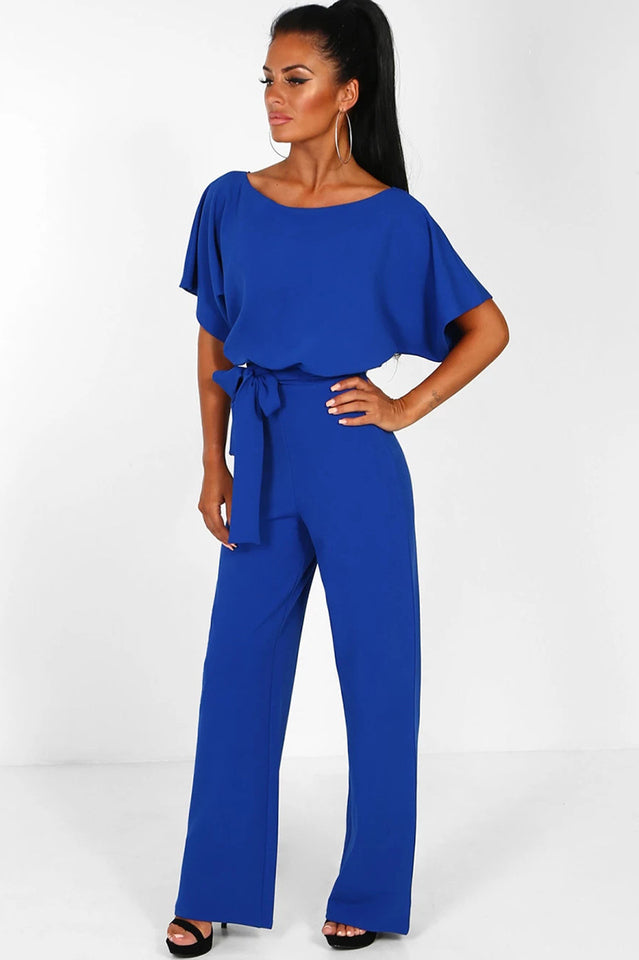 Date Night Blouse Jumpsuit