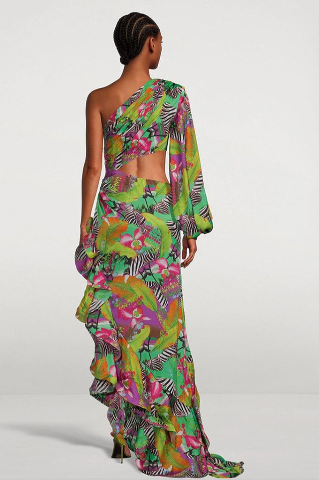 Asfrid Printed Maxi Dress