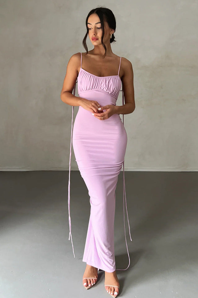 Veronica Backless Maxi Dress