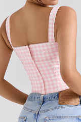 Lottie Shortcake Gingham Corset