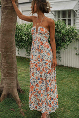 Asiah Halter Neck Maxi Dress