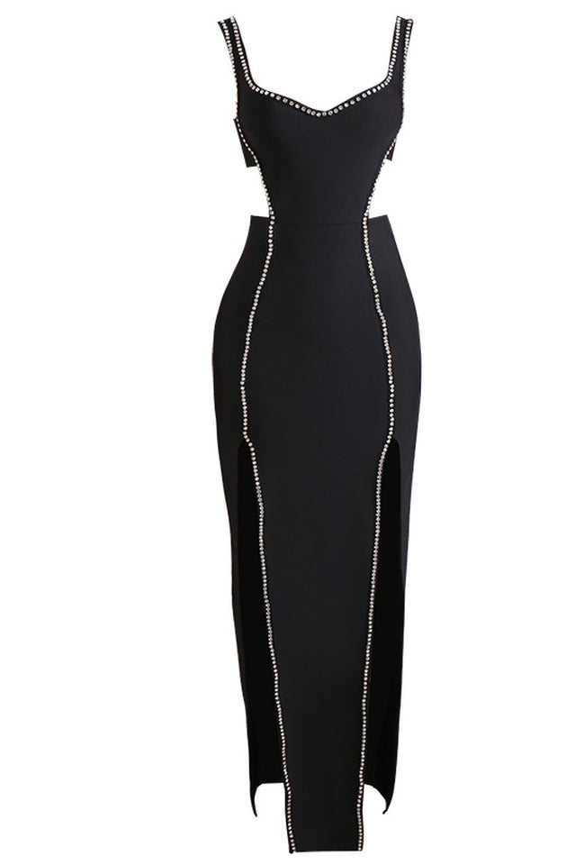 Martha Black High Slits Dress