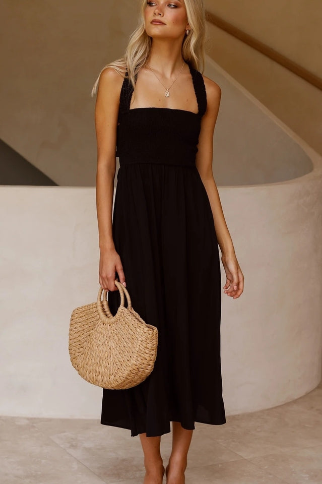 Silvia Backless Summer Dress