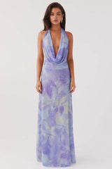 Elysia Chiffon Maxi Dress