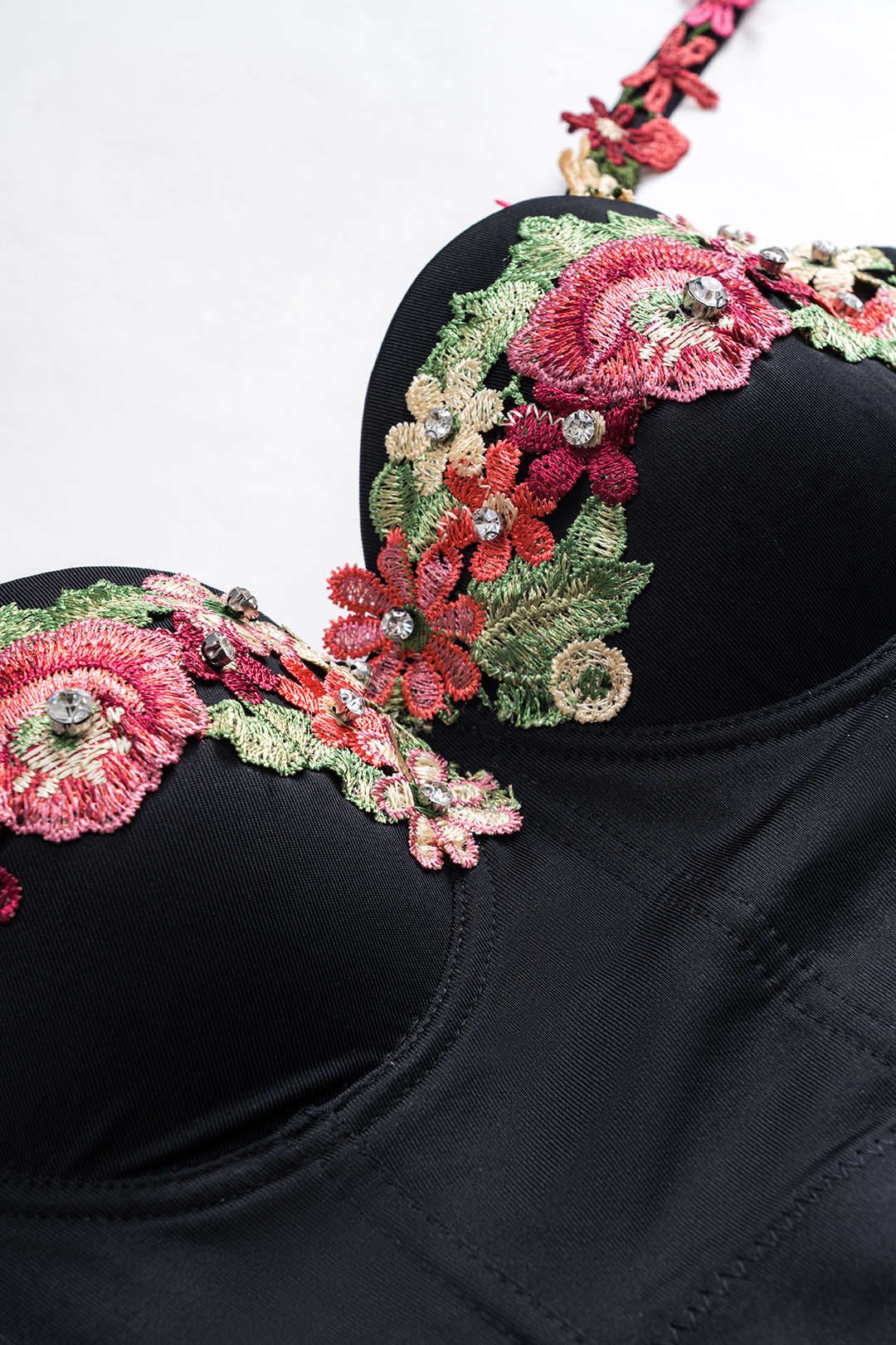 Slip Applique Bustier Cami Top