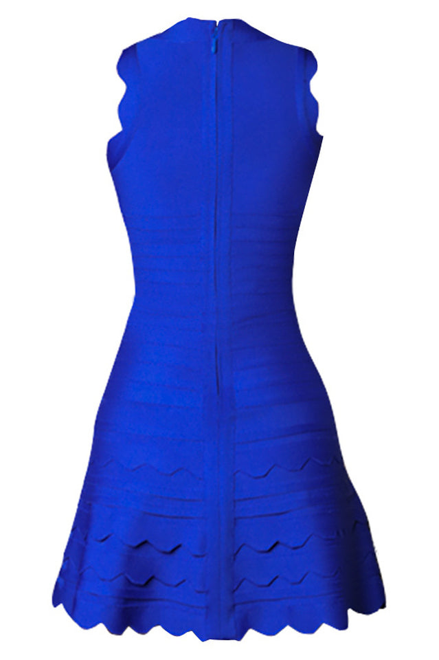 Violeta Layered A-Line Bodycon Dress