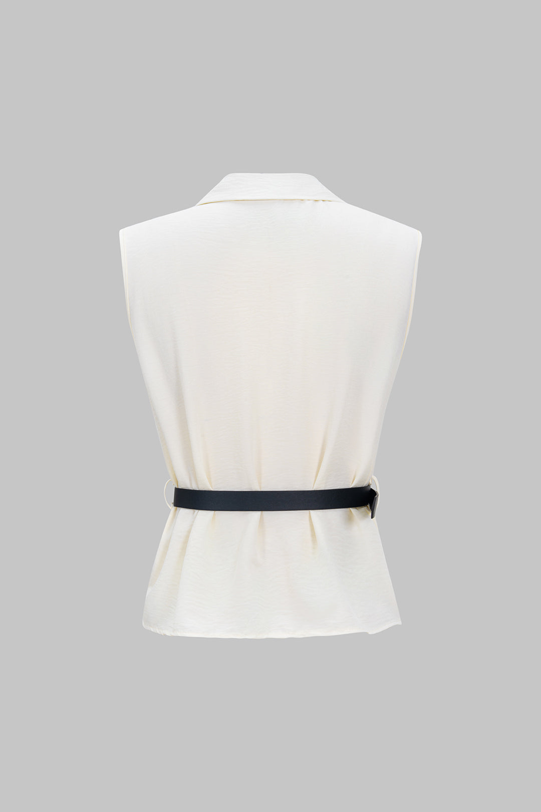 Solid Belt Tank Top