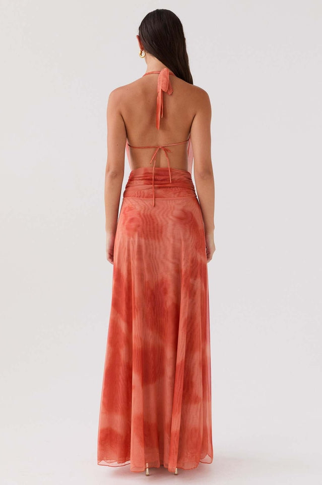 Elysia Chiffon Maxi Dress