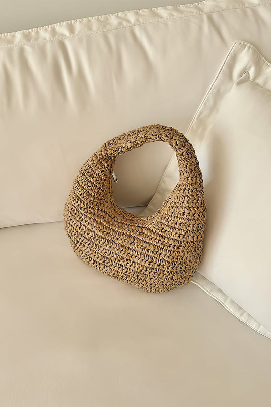 Woven Straw Handmade Tote Bag