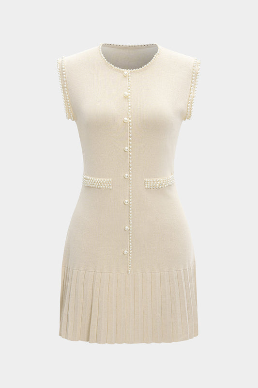 Knit Tank Pearl Dress