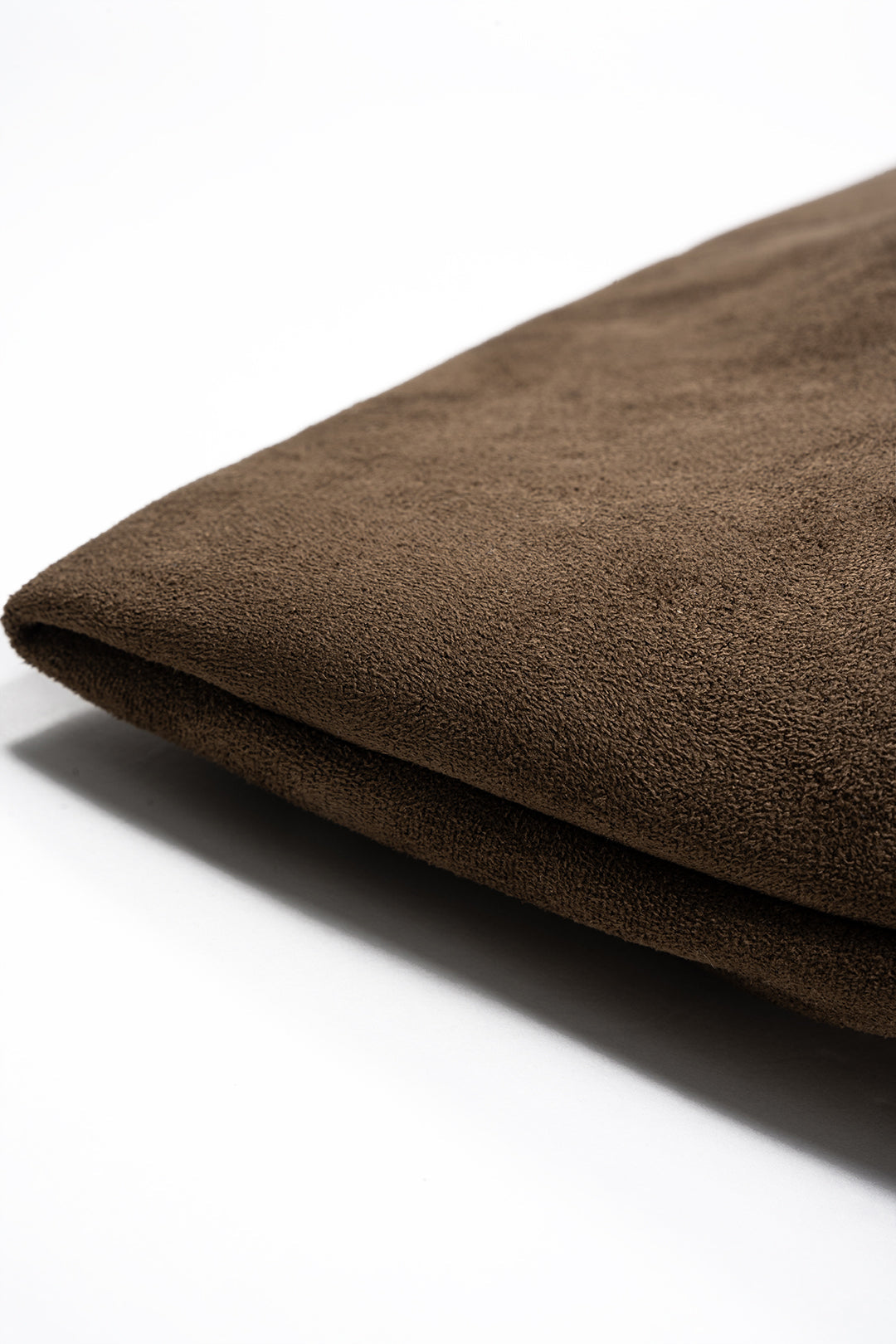 Suede Texture Clutch Bag