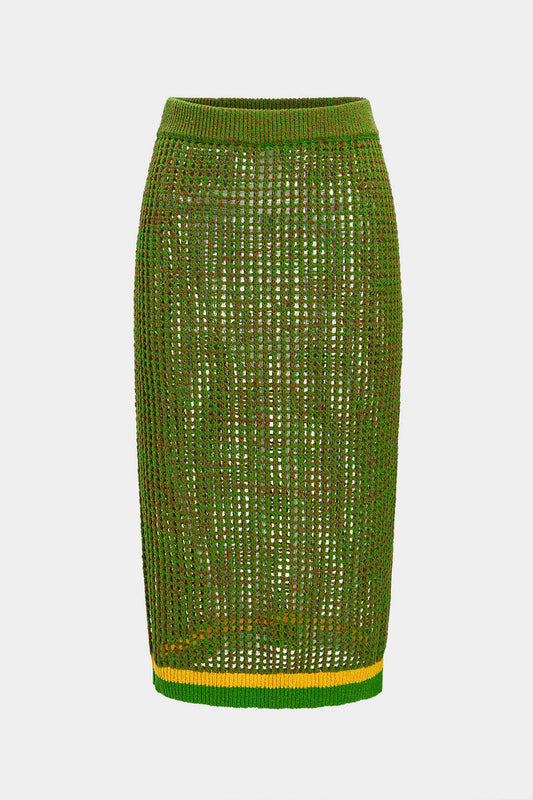 Knit Hollow Out Skirt