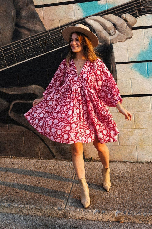 Kyra Mini Boho Dress