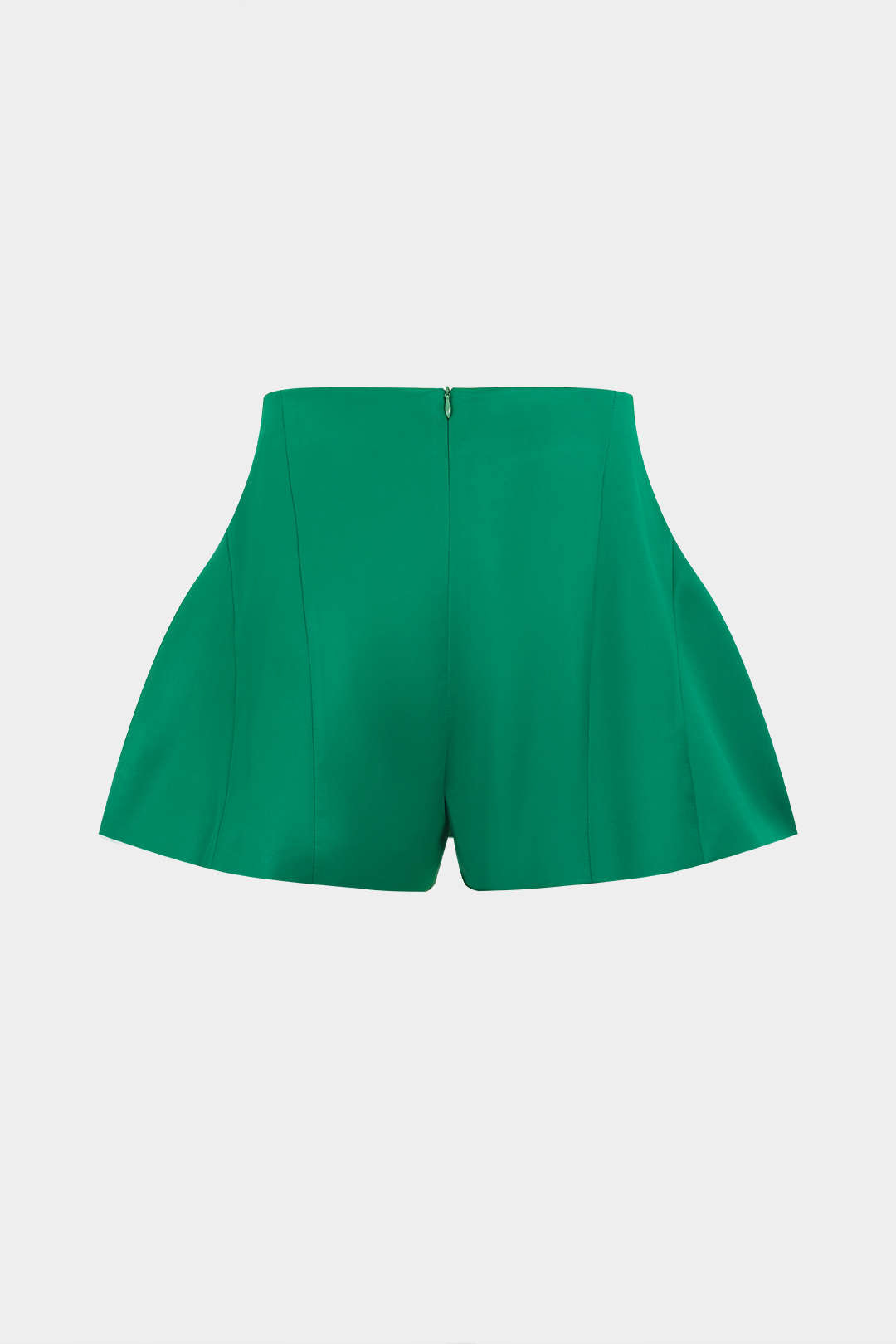 Satin Metallic Button Shorts