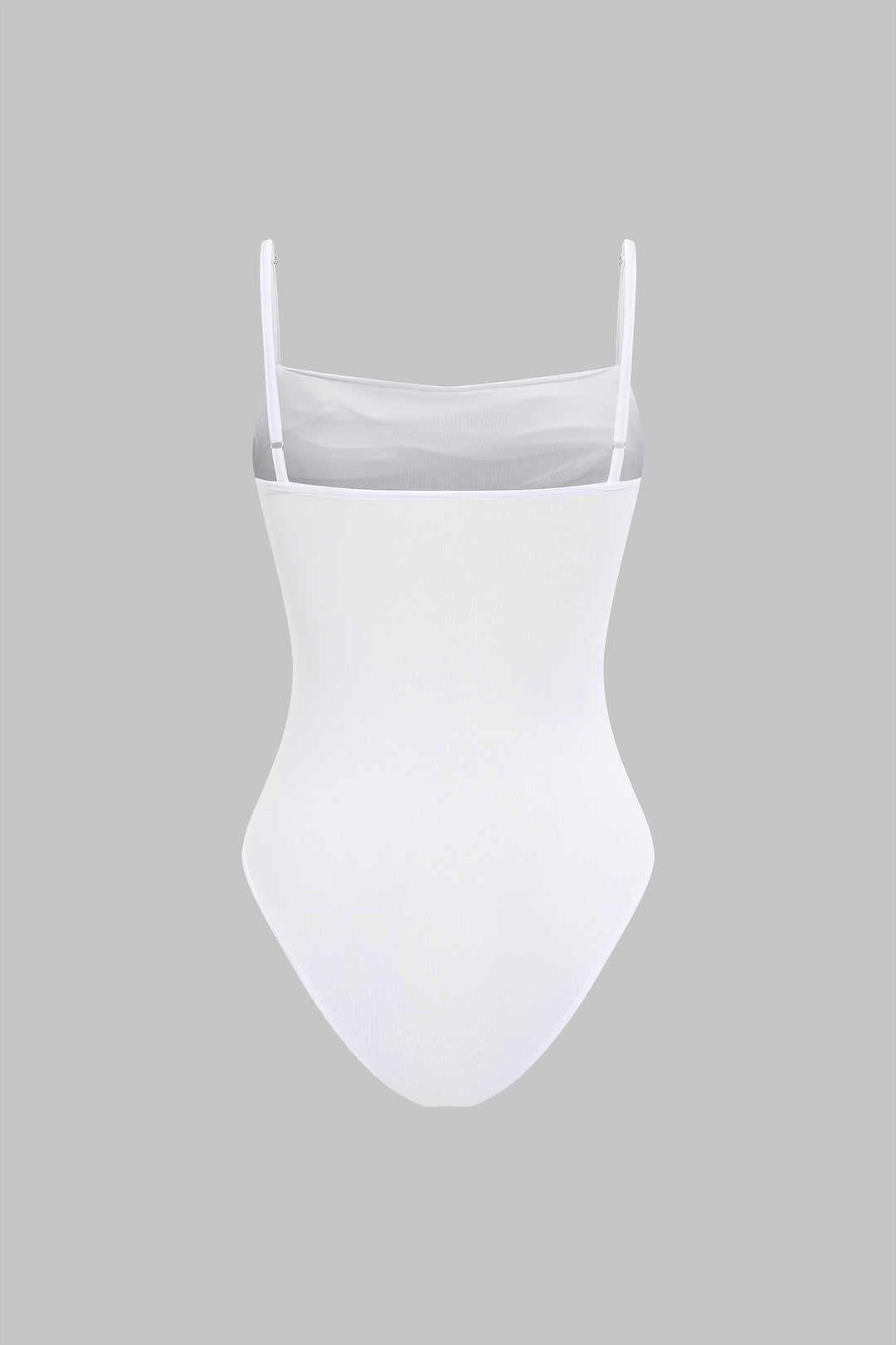 Ruched Sleeveless Bodysuit