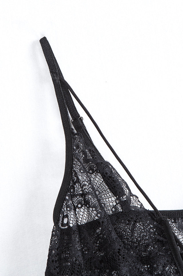 Lace Halter Sexy Lingerie Set