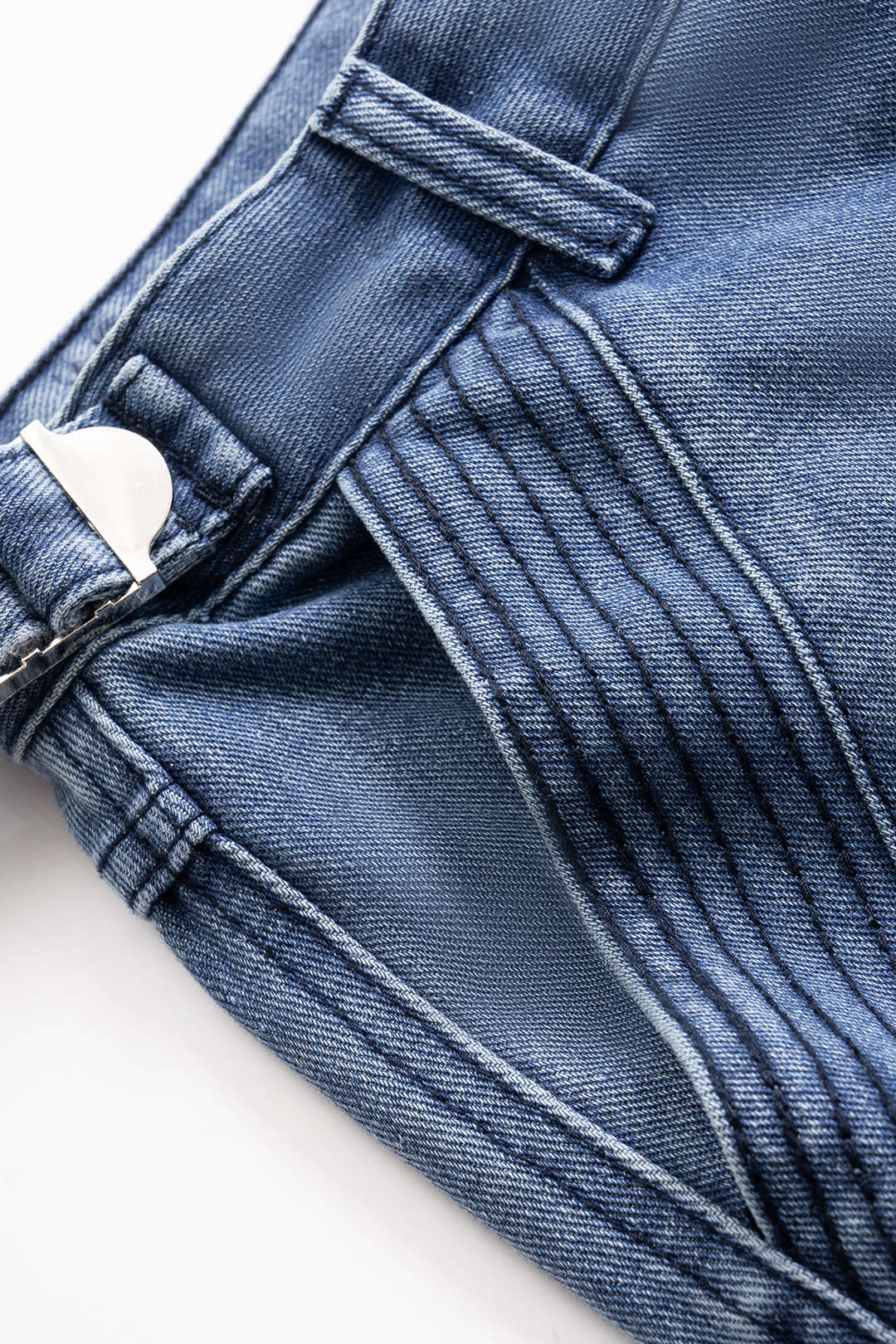 Denim Straight Leg Jeans