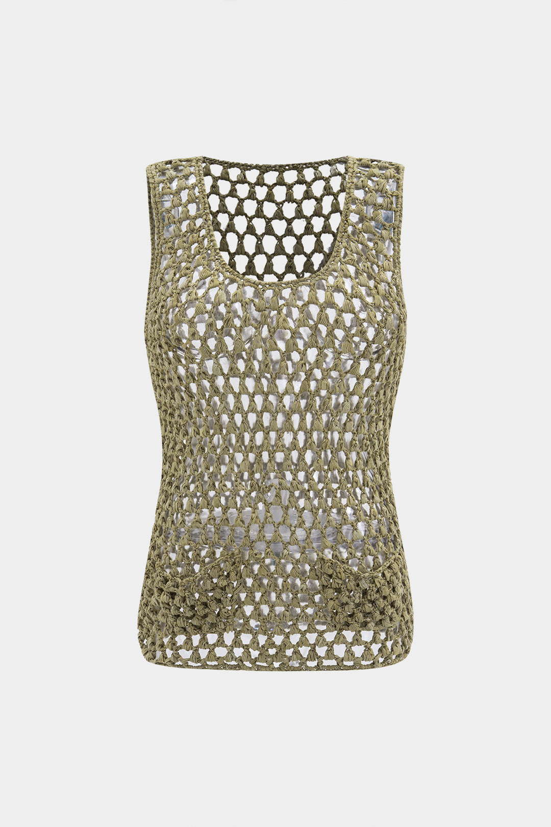 Knit Cut Out Tank Top