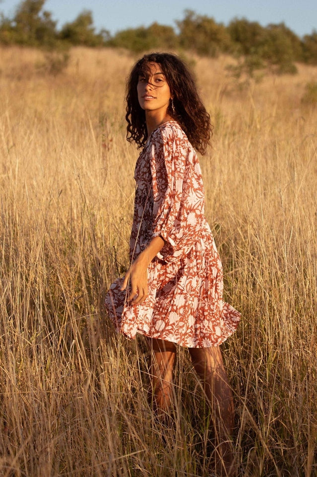 Kyra Mini Boho Dress